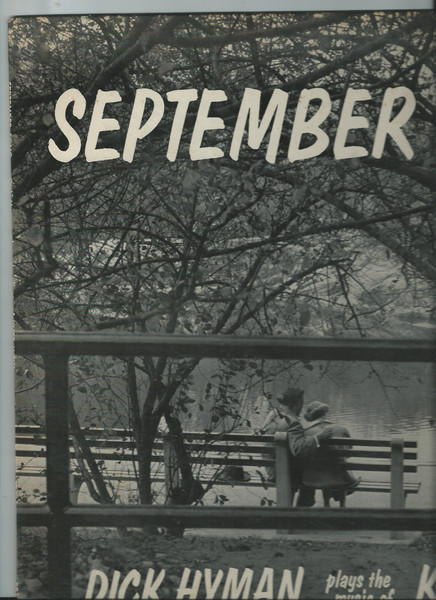 September Song: Dick Hyman Plays The Music Of Kurt Weill