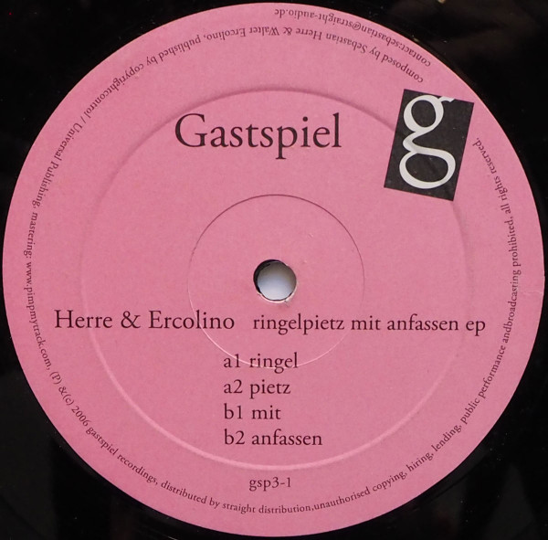 Ringelpietz Mit Anfassen EP