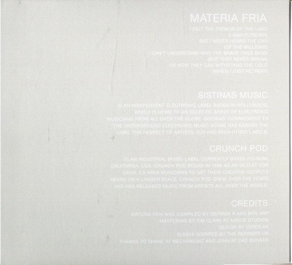 Materia Fria