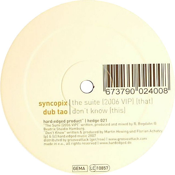 The Suite (2006 VIP) / Don't Know