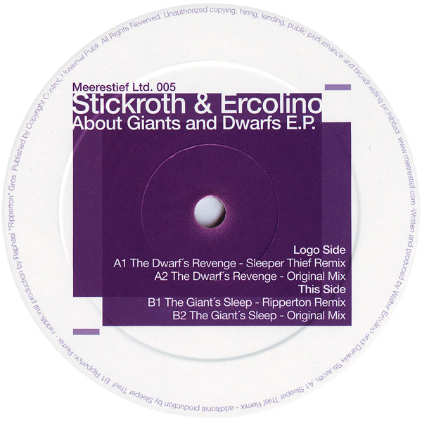 About Giants And Dwarfs E.P.