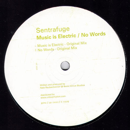 Music Is Electric / No Words