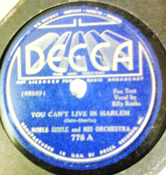You Can't Live In Harlem / That's What Love Did To Me