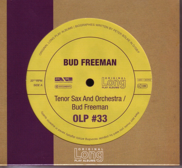Tenor Sax And Orchestra/ Bud Freeman