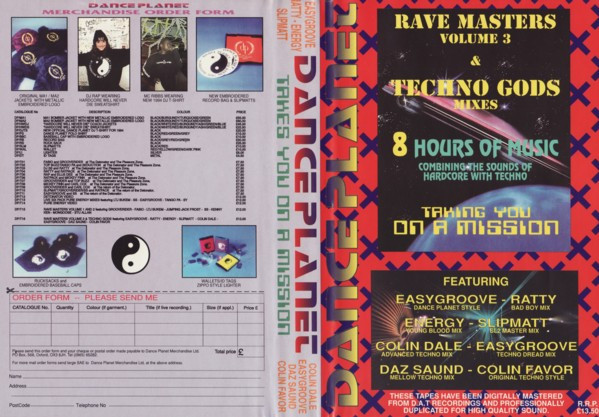Dance Planet - Rave Masters Volume 3 & Techno Gods Mixes