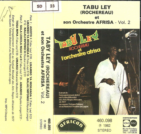 Vol. 2. Extrait De L'Enregistrement Direct Au Festival Mondial Des Arts Negro-Africains De 1977 Au Square Tafawa Balewa Et Au National Théâtre De Lagos 