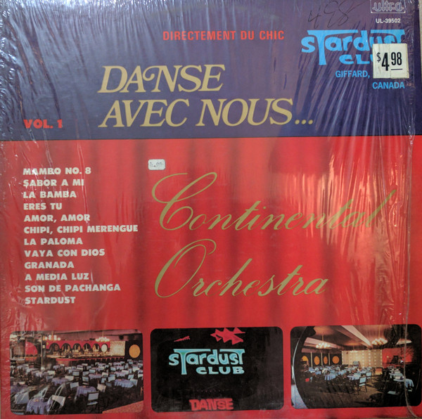 Danse Avec Nous ... Continental Orchestra Vol.1