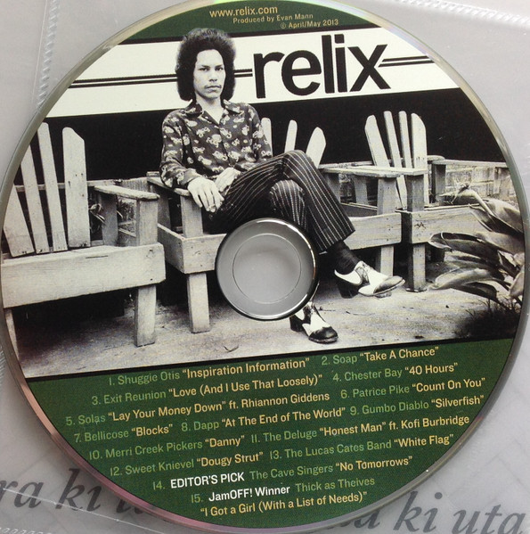 Relix 2013 April/May CD Sampler