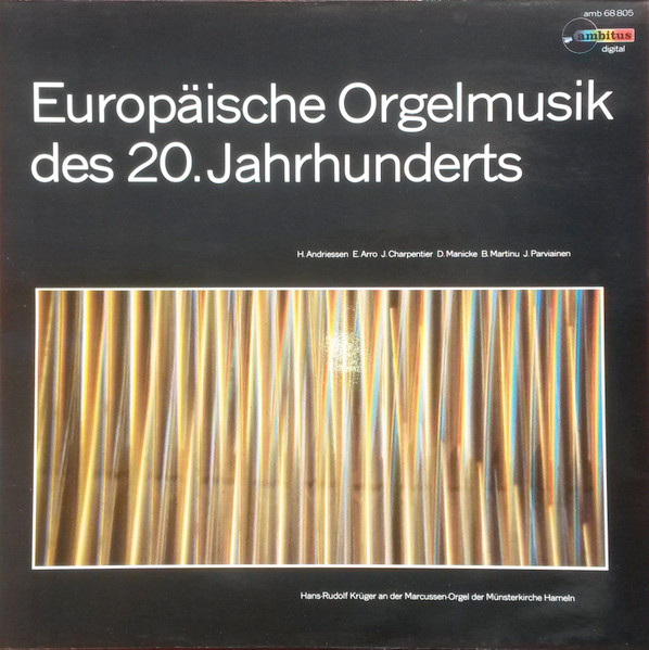 Europäische Orgelmusik Des 20. Jahrhunderts