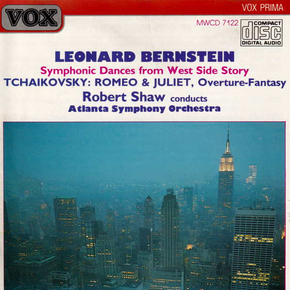 Symphonic Dances From West Side Story/Romeo & Juliet, Overture-Fantasy