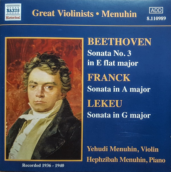 Sonata No.3 In E Flat Major / Sonata In A Major / Sonata In G Major
