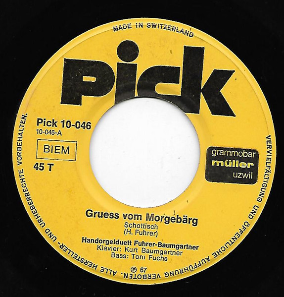 Gruess Vom Morgebärg