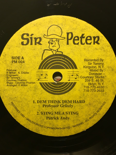 Dem Think Dem Hard / Sting Me A Sting / Jah Is The Father