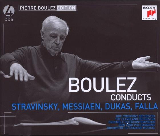 Boulez Conducts Stravinsky, Messiaen, Dukas, Falla