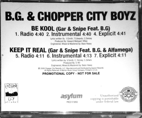 Be Kool / Keep It Real