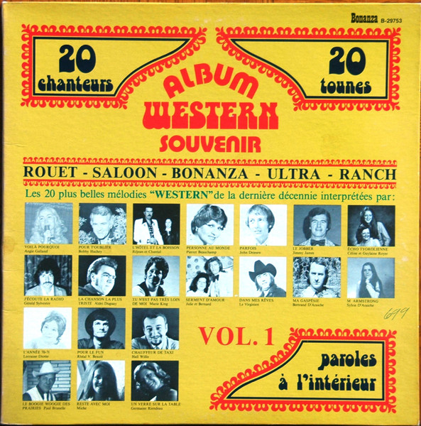 Album Souvenir Western - Vol.1