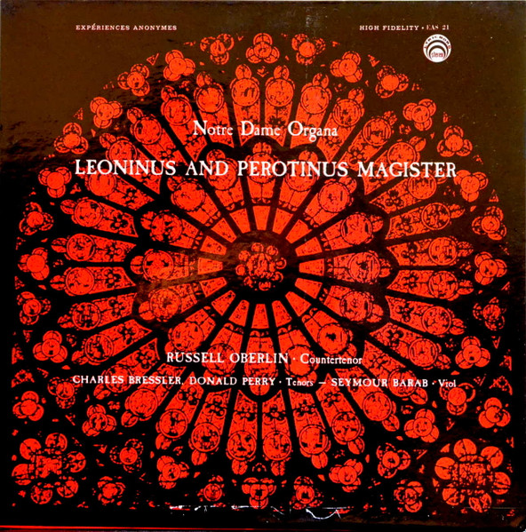 Music Of The Middle Ages, Vol. 2: Notre Dame Organa - Leoninus And Perotinus 