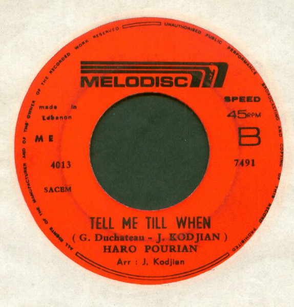 Today / Tell Me Till When