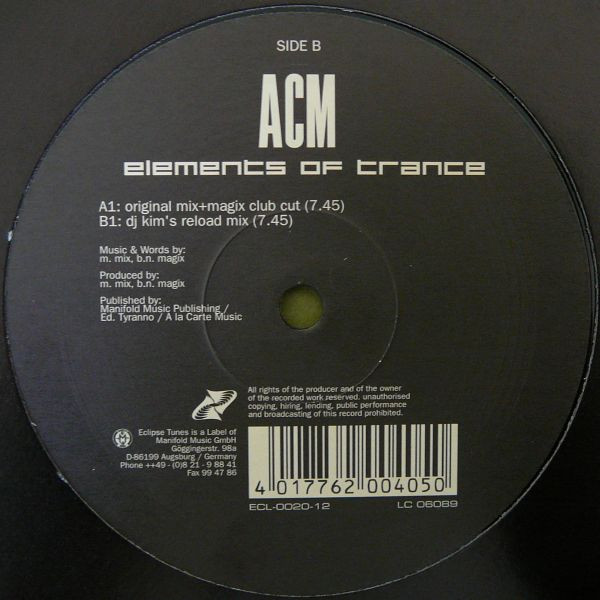Elements Of Trance