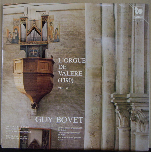L'Orgue De Valere (1390)  Vol. 2