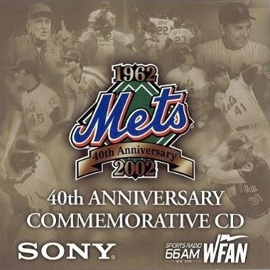 New York Mets 40th Anniversary Commemorative CD