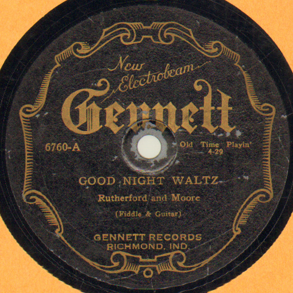 Good Night Waltz / Knoxville Rag