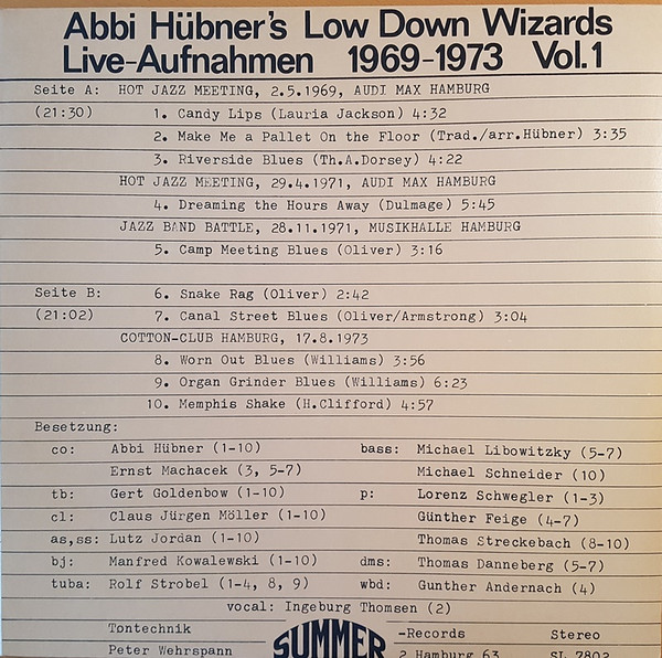 Live-Aufnahmen 1969-1973 Vol. 1