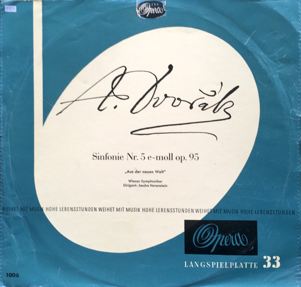 Sinfonie Nr. 5 E-Moll, Op. 95 ("Aus Der Neuen Welt")