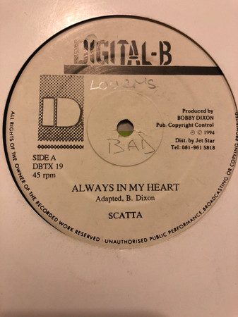 Always In My Heart / Original