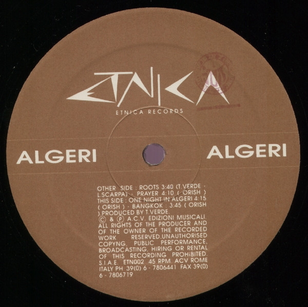 Roots / Algeri