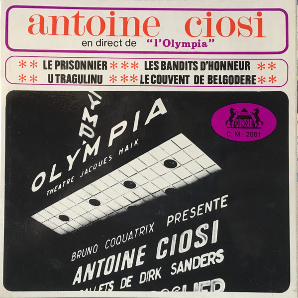 En Direct De "L'Olympia"