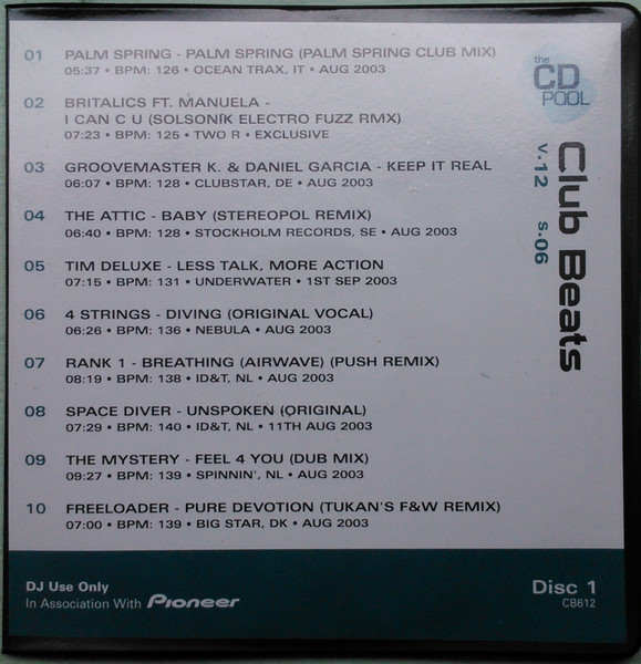 Club Beats (Series 6 Volume 12)