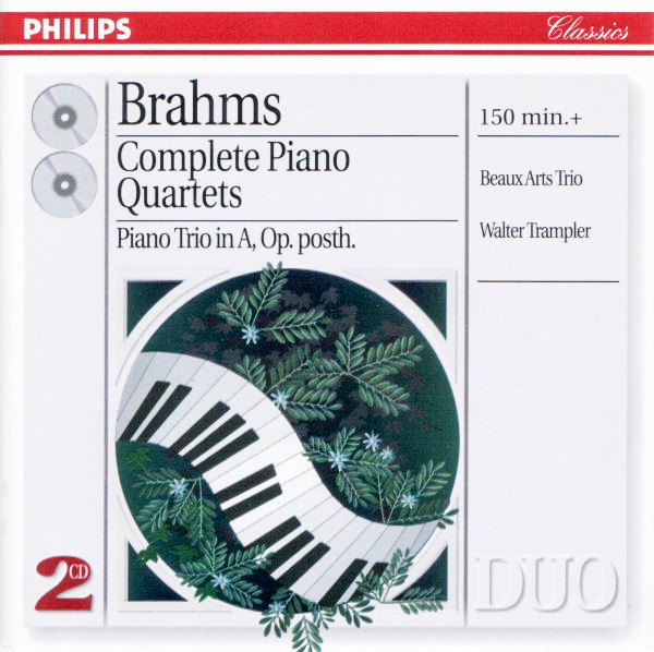 Complete Piano Quartets, Piano Trio In A, Op. Posth.