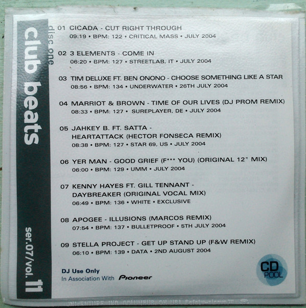 Club Beats (Series 7 Volume 11)