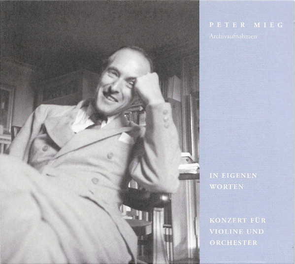 In Eigenen Worten / Konzert Für Violine Und Orchester