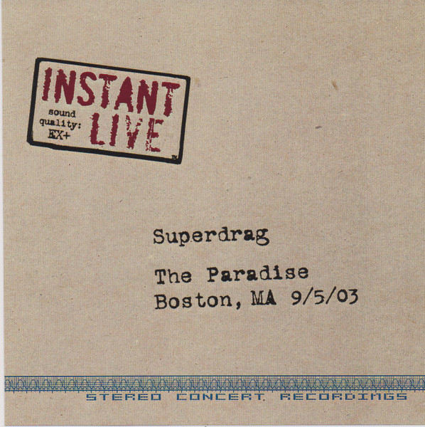 The Paradise - Boston, MA 9/5/03