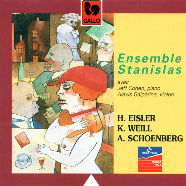 H. Eisler – K.Weill – A. Schoenberg