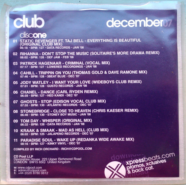 Club December 07
