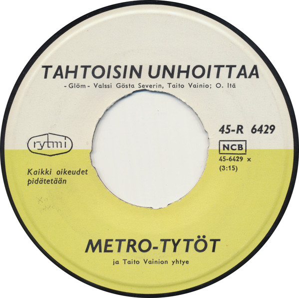 Tahtoisin Unhoittaa / Pyynikki-Valssi