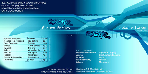 Future Forum Sampler 2003