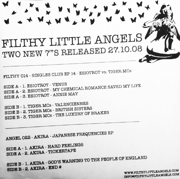 Two New 7"s Released 27.10.08