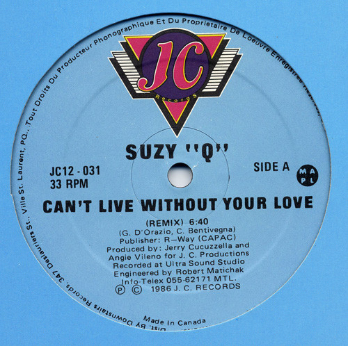 Can't Live Without Your Love