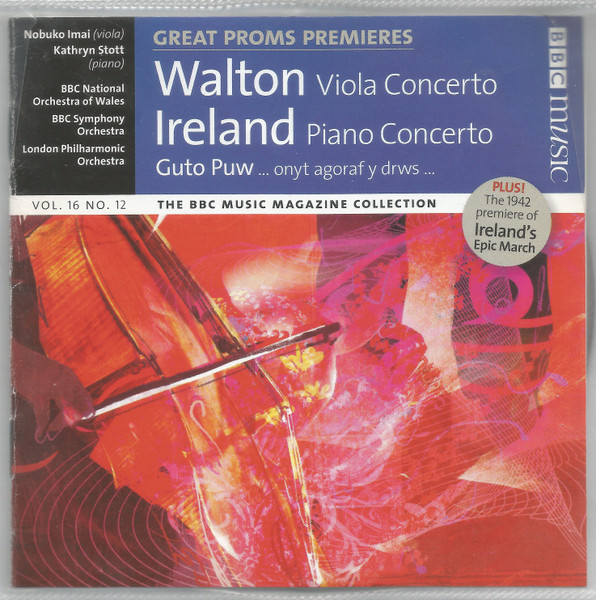Great Proms Premieres (Viola Concerto / Piano Concerto / ... Onyt Agoraf Y Drws ...)