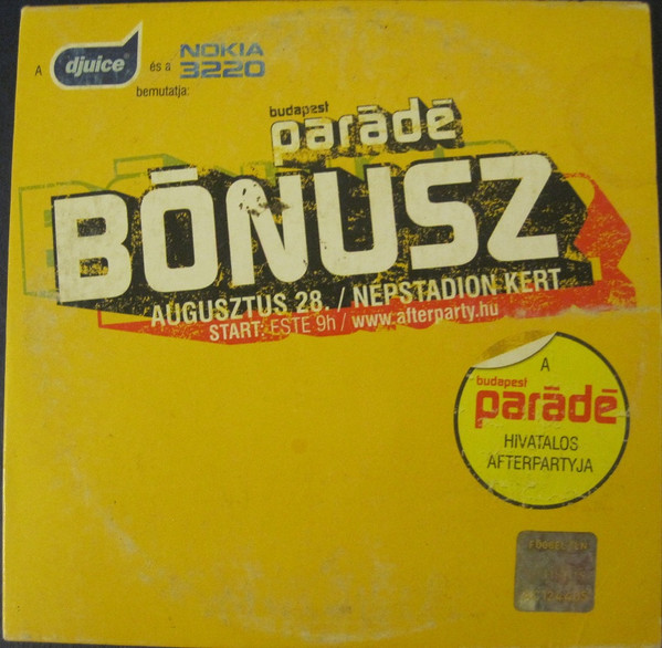 Budapest Parádé Bónusz