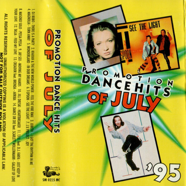 Promotion Dance Hits Of July '95