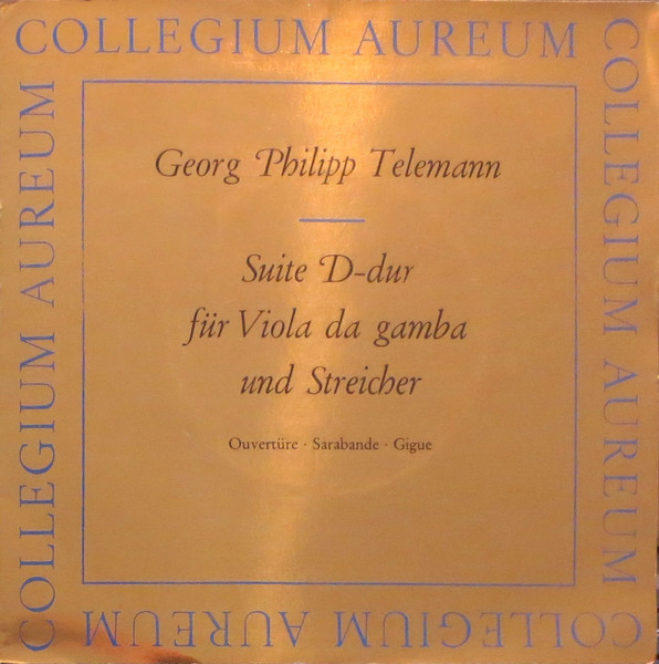 Suite D-Dur Für Viola Da Gamba Und Streicher