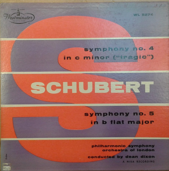 Symphony No. 4 In C Minor ("Tragic") / Symphony No. 5 In B Flat Minor