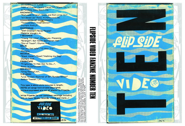 Flipside Video Fanzine Number Ten