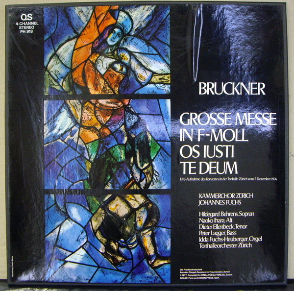 Grosse Messe In F-Moll Os Iusti Te Deum