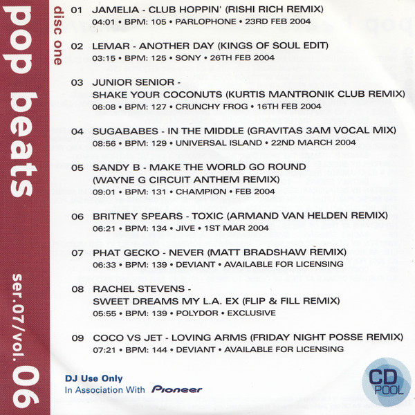 Pop Beats Ser. 07 / Vol. 06